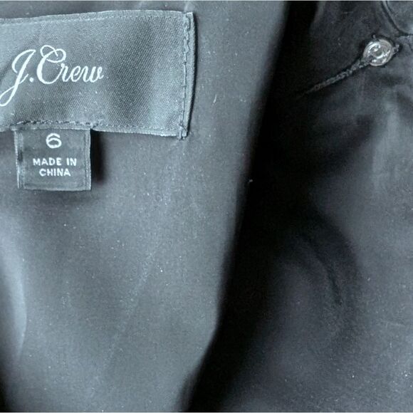 Jcrew Sheath dress in leopard bi-stretch cotton Sleeveless Midi Dress Size 6 - Picture 13 of 16